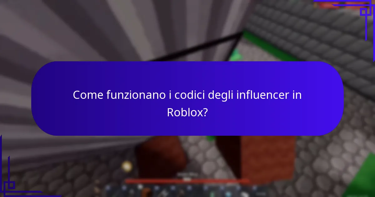 Come funzionano i codici degli influencer in Roblox?